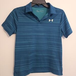 3/$15 Boys Blue Under Armour Polo
